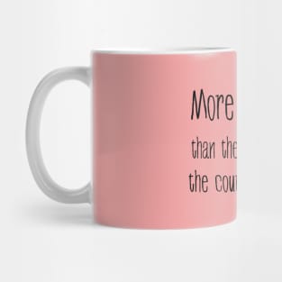 More powerful than the will to win is the courage to begin, Everything is possible Mug